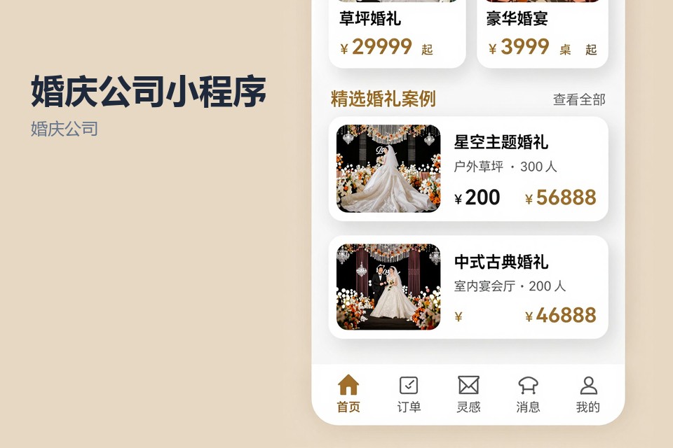 婚庆公司,小程序开发,档期预约,常州,婚礼筹备